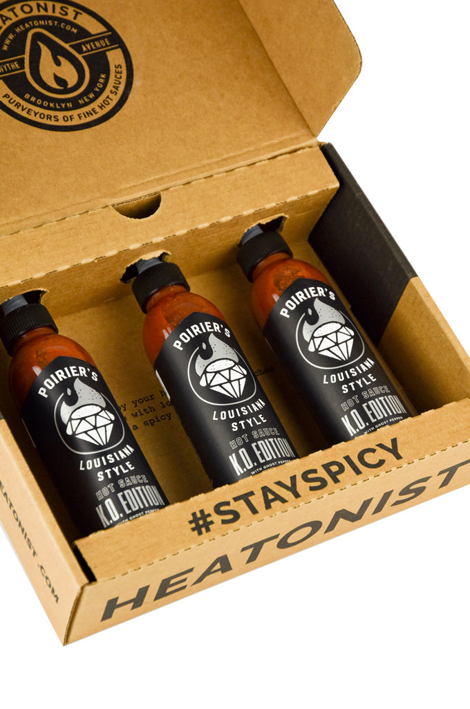 Dustin Poirier Hot Sauce - KO Edition 3 Pack T4