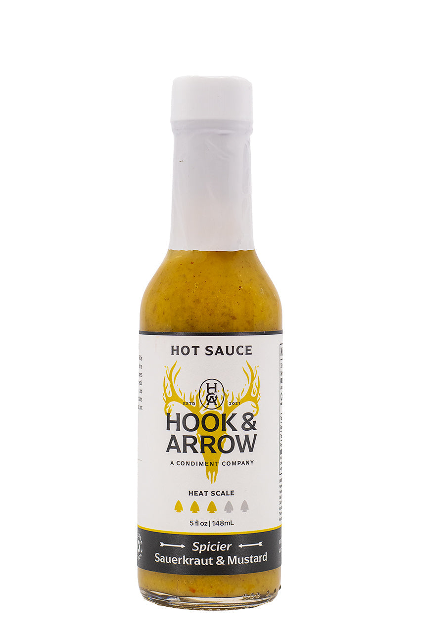 Spicier Sauerkraut & Mustard | Hook & Arrow A4
