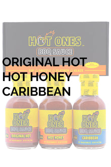 Hot Ones BBQ Trio Pack (Original / Hot Honey / Caribbean) S2