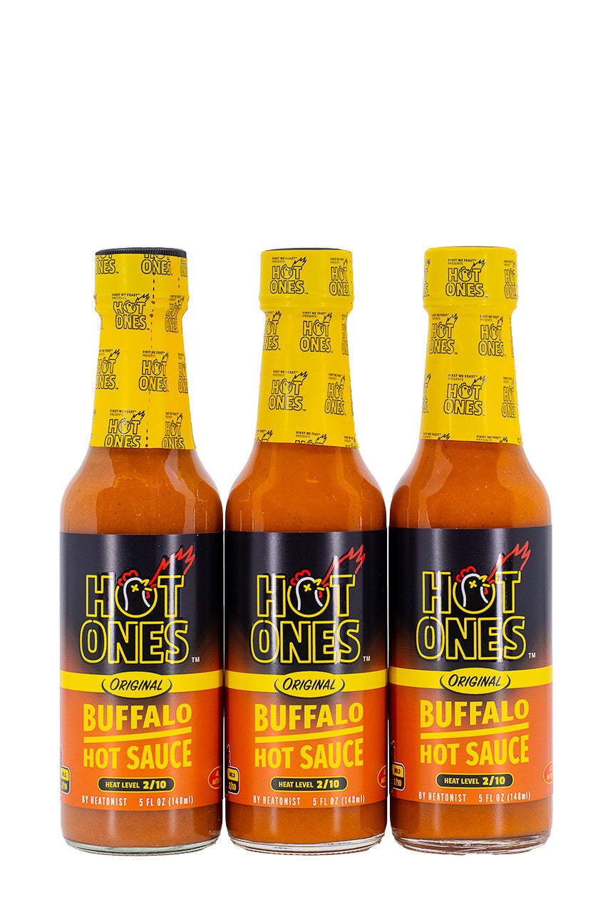 Buffalo Hot Sauce 3-Pack | Hot Ones Hot Sauce V4