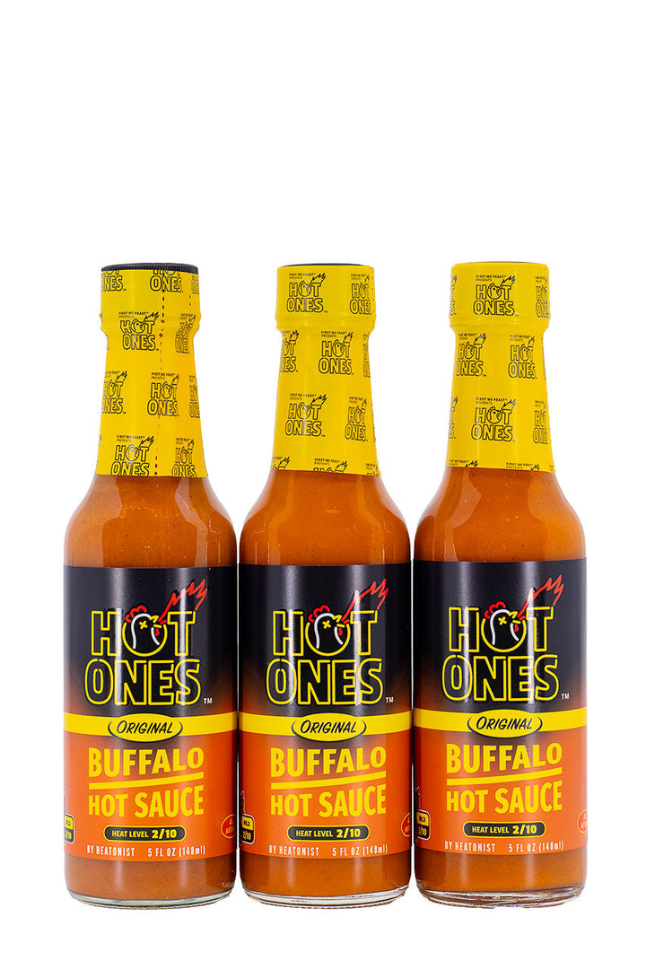 Buffalo Hot Sauce 3-Pack | Hot Ones Hot Sauce V4