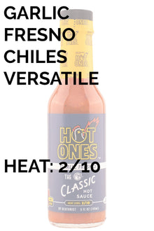 The Classic Garlic Fresno | Hot Ones Hot Sauce X1