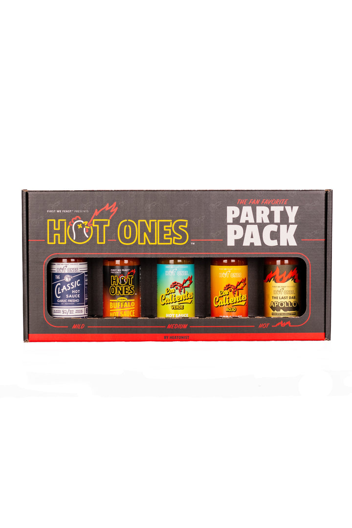 Fan Favorite Party Pack | Hot Ones Hot Sauce G4