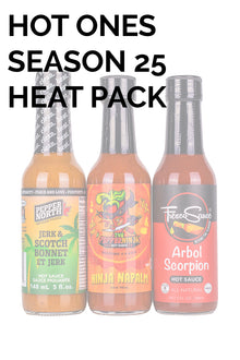 Hot Ones Hot Sauce Heat Pack - Season 25 H2