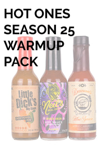 Hot Ones Hot Sauce Warmup Pack - Season 25 H9