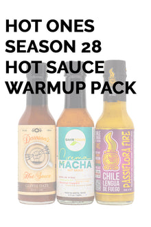 Hot Ones Hot Sauce Warm Up Pack - Season 28 P4