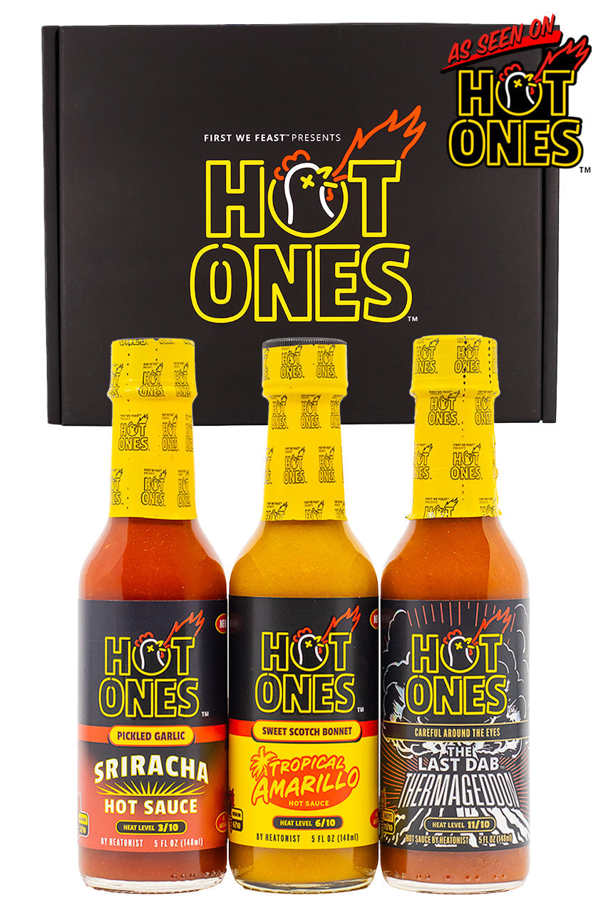 Hot Ones Hot Sauce Trio Pack - Season 30 Q0