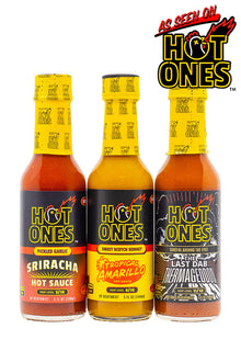 Hot Ones Hot Sauce Trio Pack - Season 30 Q0