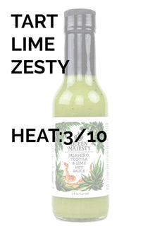 Jalapeno Tequila Lime Hot Sauce | Queen Majesty Q1