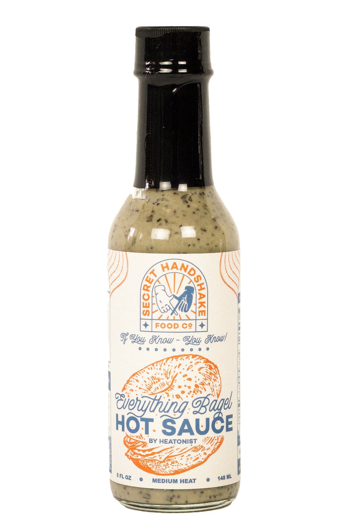 Everything Bagel Hot Sauce | Secret Handshake Food Co H6