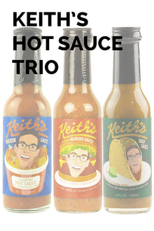 Keith's Hot Sauce Trio Pack F9