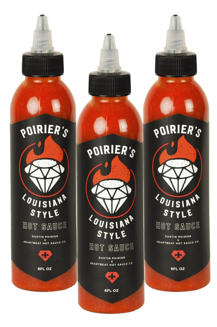 Dustin Poirier Hot Sauce 3 Pack | HEATONIST G0