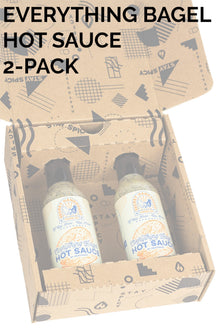 Secret Handshake Food Co Everything Bagel Hot Sauce 2-Pack A9